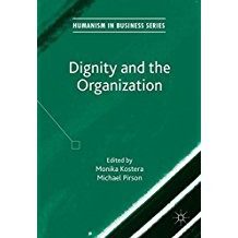 Book cover: Dignity and the Organization.