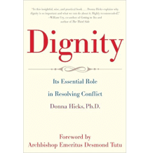 Book cover: "Dignity" by Donna Hicks.