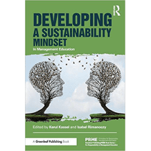 Book cover: Developing a Sustainability Mindset.