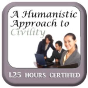 Humanistic Approach to Civility certification badge.