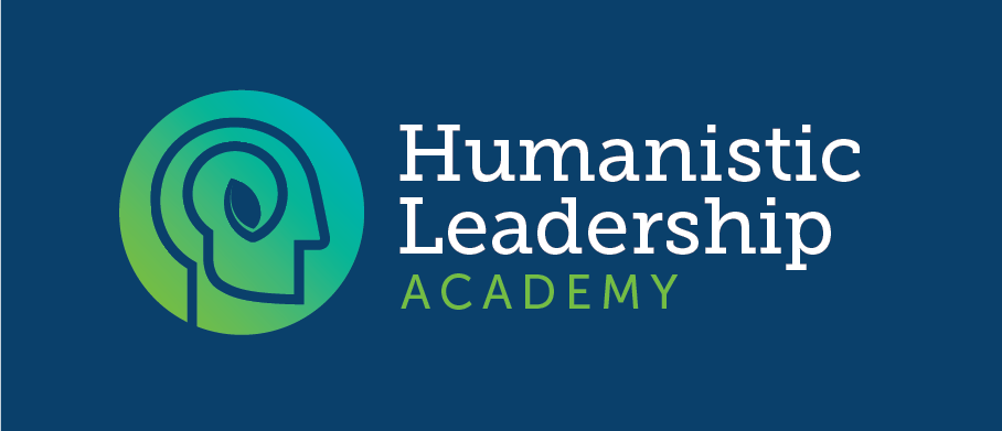 Logo of Humanitarian Leadership Academy with a stylized head icon.