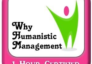 Why Humanistic Management certification badge.